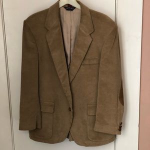 Vintage Tan Corduroy Blazer